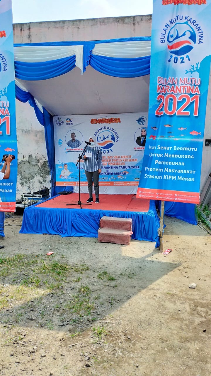 SKIPM Merak Salurkan Ratusan Paket Bantuan Ikan Segar SKIPM Merak Salurkan Ratusan Paket Bantuan Ikan Segar