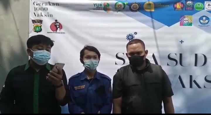 Mahasiswa dan Pemuda Tambun Selatan Bekasi Gelar 1000 Vaksinasi Massal Gratis Untuk Masyarakat Mahasiswa dan Pemuda Tambun Selatan Bekasi Gelar 1000 Vaksinasi Massal Gratis Untuk Masyarakat