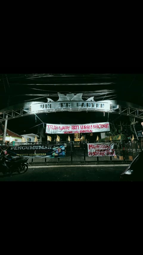 Tidak Puas dengan Kebijakan Lembaga, KBM UIN Banten Gelar Aksi Tidak Puas dengan Kebijakan Lembaga, KBM UIN Banten Gelar Aksi