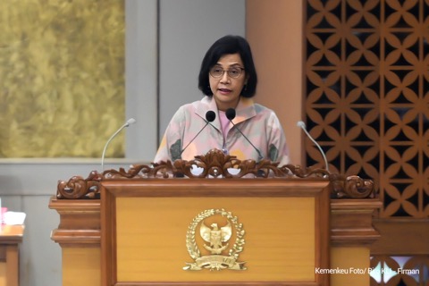 Menteri Keuangan Sampaikan Akan Terus Dukung Program Pananganan Pandemi Menteri Keuangan Sampaikan Akan Terus Dukung Program Pananganan Pandemi