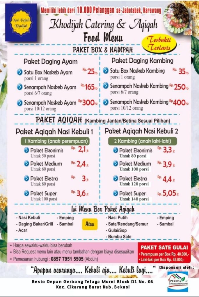 Nasi Kebuli Khodijah Cikarang Terasa Nuansa di Arab Saudi Sangat Gurih dan Lezat 1 7EA0DB62 9783 4B8B A196 0E27D192BE34