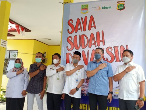 Perusahaan BUMD Bekasi BBWM, Sukses Gelar Vaksinasi di Kelurahan Bahagia Perusahaan BUMD Bekasi BBWM, Sukses Gelar Vaksinasi di Kelurahan Bahagia