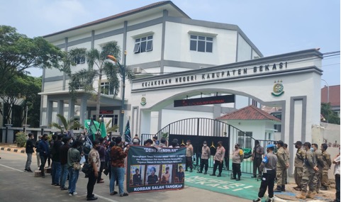 Dugaan Kadernya Salah Tangkep, HMI Bekasi Kawal Tuntas Kasus Ini Dugaan Kadernya Salah Tangkep, HMI Bekasi Kawal Tuntas Kasus Ini