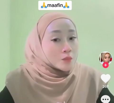TikTokers Berhijab Umbar Keseksian Akhirnya Minta Maaf TikTokers Berhijab Umbar Keseksian Akhirnya Minta Maaf