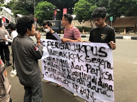 Perisai Demo: Meminta KPK Periksa Mardani Maming Perisai Demo: Meminta KPK Periksa Mardani Maming