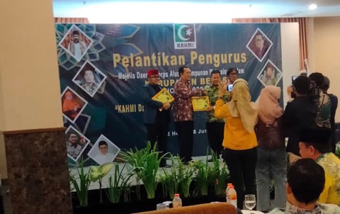 Pelantikan KAHMI Kabupaten Bekasi Didemo HMI, Najmuddin: Kita Berpandangan Berbeda Pelantikan KAHMI Kabupaten Bekasi Didemo HMI, Najmuddin: Kita Berpandangan Berbeda