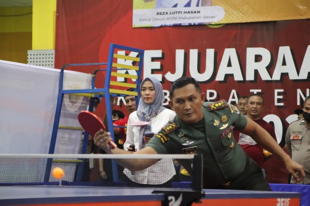 BERITA FOTO: Situasi Turnamen Tenis Meja Dalam Rangka HUT Bhayangkara ke-76 di Bekasi BERITA FOTO: Situasi Turnamen Tenis Meja Dalam Rangka HUT Bhayangkara ke-76 di Bekasi