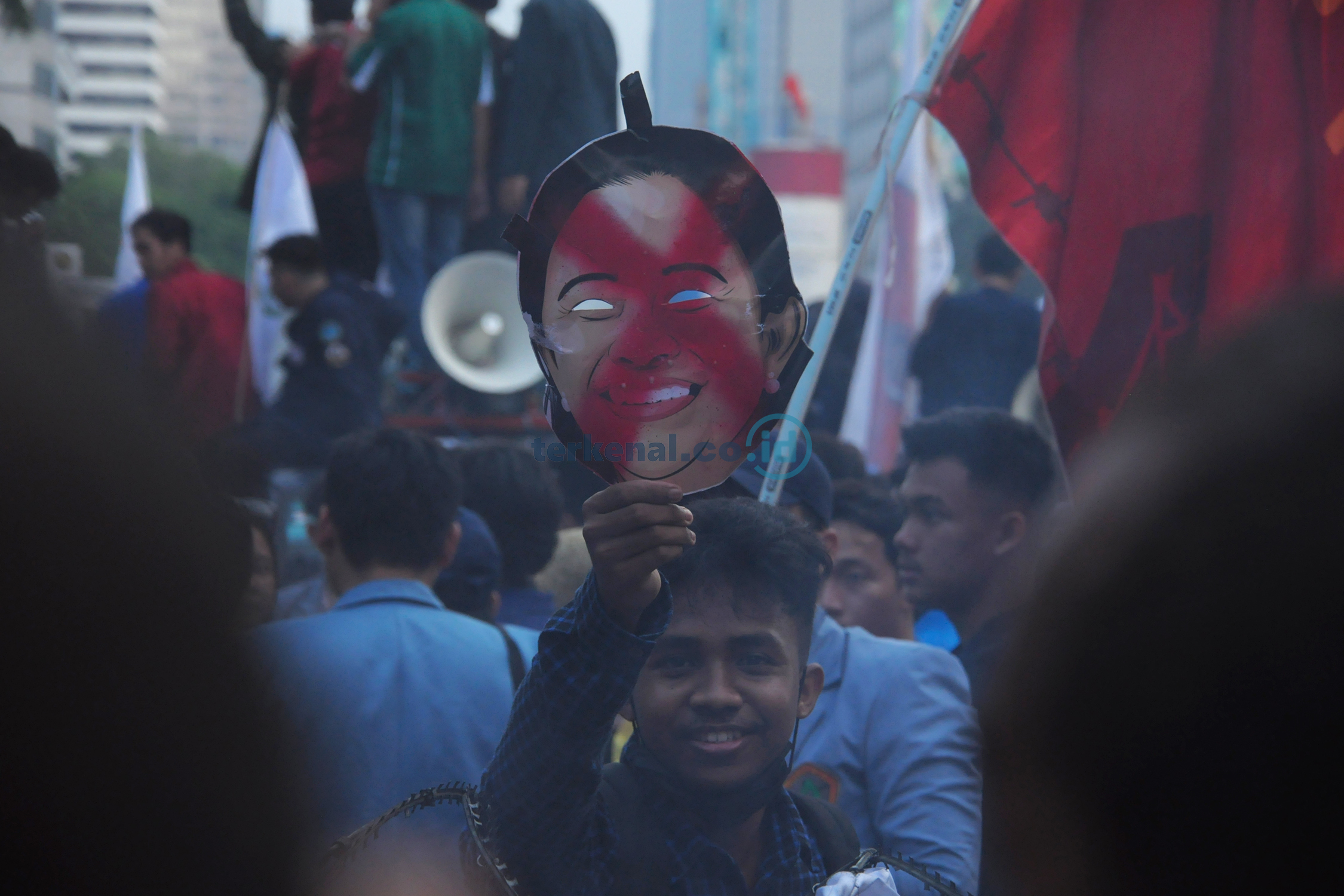 FOTO: Demo Tolak Kenaikan BBM Pelajar, Mahasiswa, Buruh Bersatu 15 9D06F4AB 2BC2 4B21 80DF 994B935D7B63