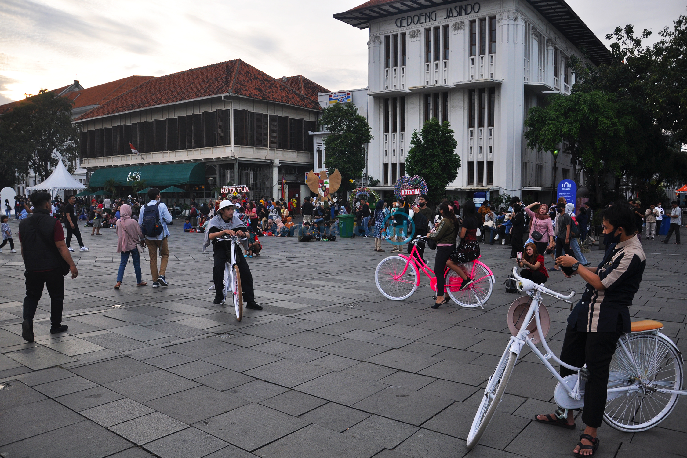 FOTO: Akhir Pekan di Kawasan Wisata Kota Tua Jakarta 6 D4AAAD62 623C 4EBC 9474 638AD530A481