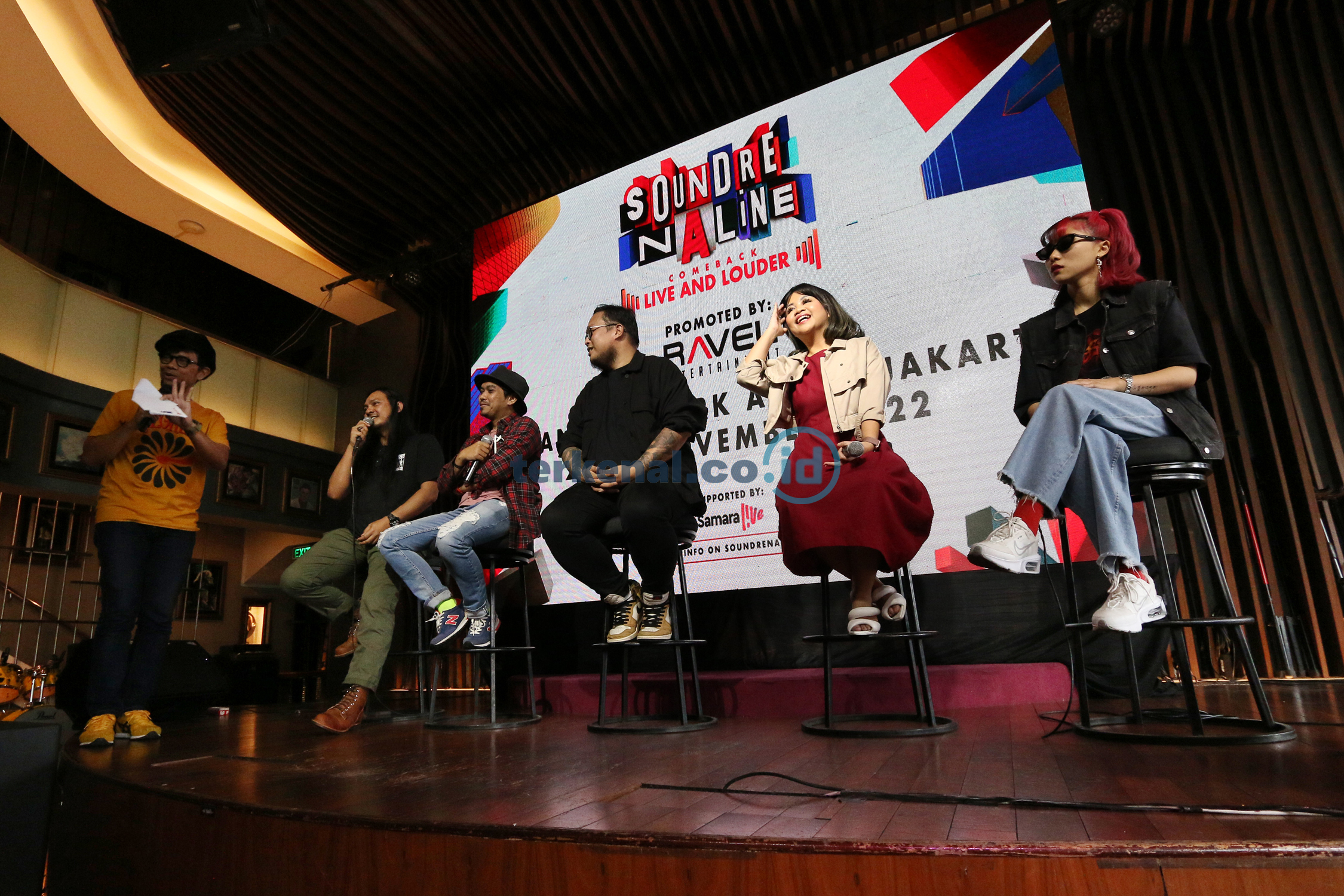 FOTO: Musisi di Soundrenaline 2022 Siap Gebrak Jakarta 3 PressCon Soundrenaline Kuncoro WR 6