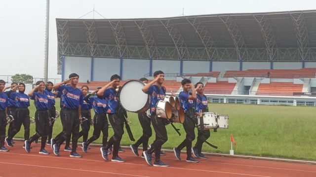 Cabor Drumband Bekasi Sukses Raih Medali Emas Cabor Drumband Bekasi Sukses Raih Medali Emas