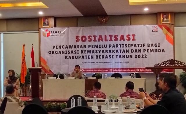 Bawaslu Kabupaten Bekasi Sukses Gelar Sosialisasi Pengawas Pemilu Partisipatif Bawaslu Kabupaten Bekasi Sukses Gelar Sosialisasi Pengawas Pemilu Partisipatif