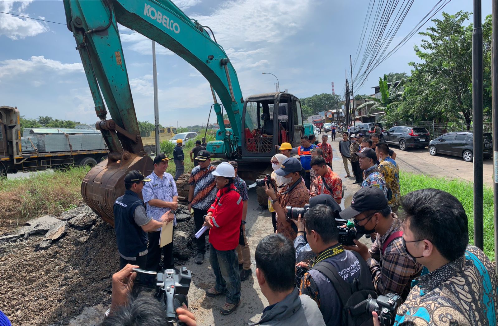 Jalur mudik 2023 di Jalan Inspeksi Kalimalang Siap Diperbaiki Jalur mudik 2023 di Jalan Inspeksi Kalimalang Siap Diperbaiki
