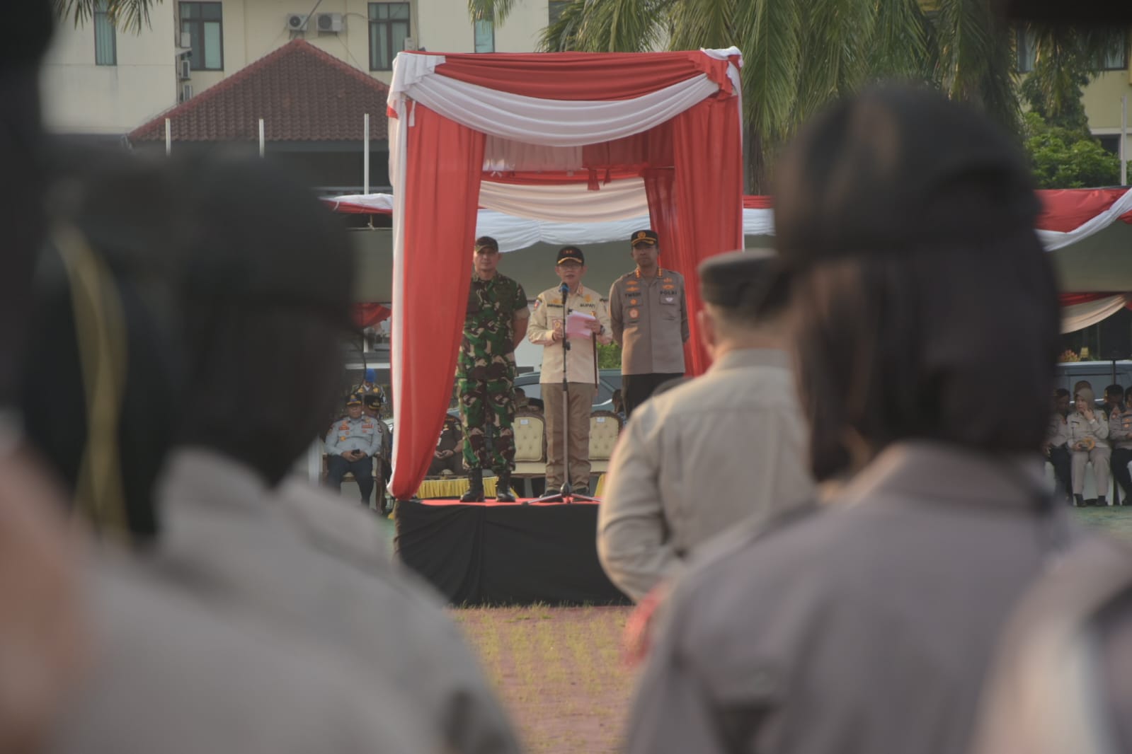 FOTO: Apel Operasi Ketupat Jaya 2023 di Kabupaten Bekasi FOTO: Apel Operasi Ketupat Jaya 2023 di Kabupaten Bekasi