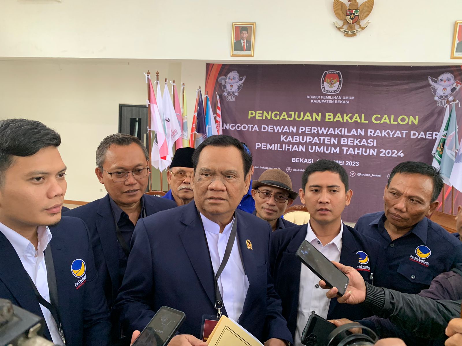 Partai Nasdem Kabupaten Bekasi Targetkan 7 Kursi Partai Nasdem Kabupaten Bekasi Targetkan 7 Kursi