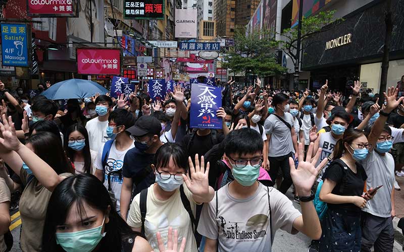 Situasi Politik di Hongkong Sedang Berbahaya Situasi Politik di Hongkong Sedang Berbahaya