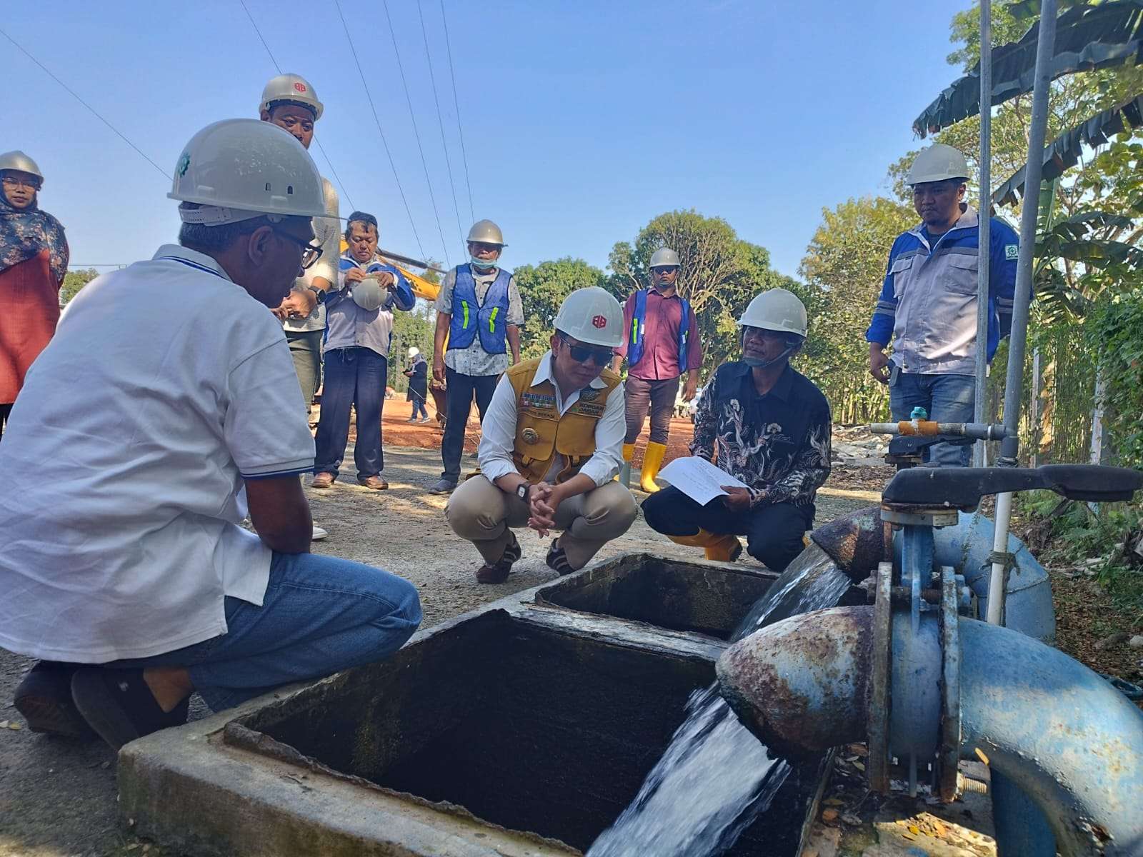 Pj Bupati Bekasi Tinjau Lokasi Pembangunan IPA PDAM Tirta Bhagasasi Guna Tingkatkan Layanan Air Bersih Pj Bupati Bekasi Tinjau Lokasi Pembangunan IPA PDAM Tirta Bhagasasi Guna Tingkatkan Layanan Air Bersih