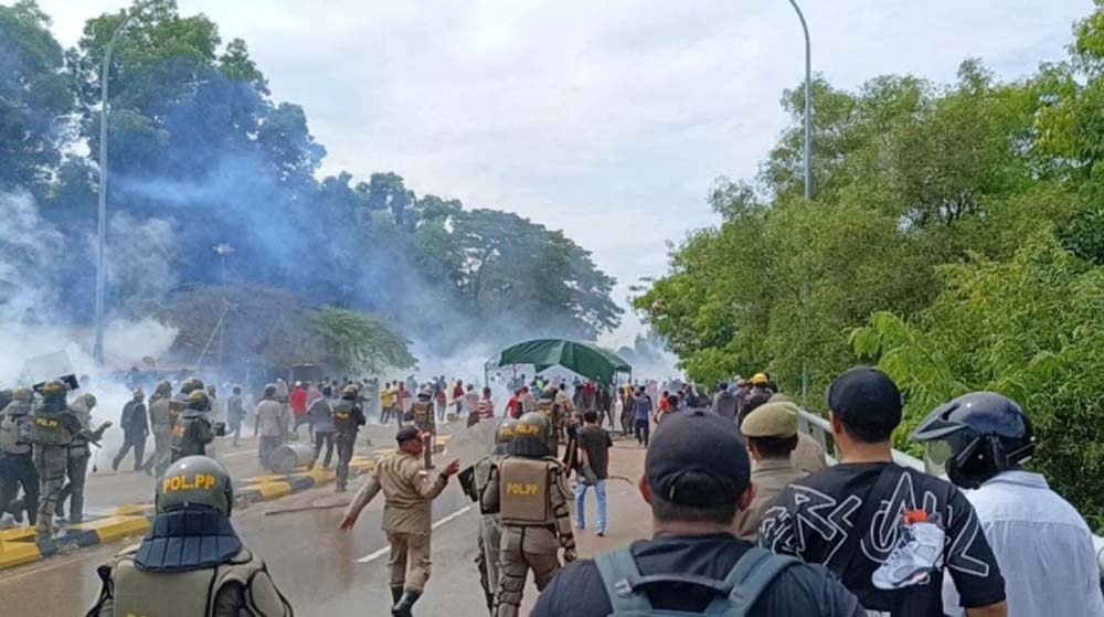 Dianggap Jadi Provokator, Tujuh Warga Ditetapkan Tersangka Bentrok Rempang Batam Dianggap Jadi Provokator, Tujuh Warga Ditetapkan Tersangka Bentrok Rempang Batam