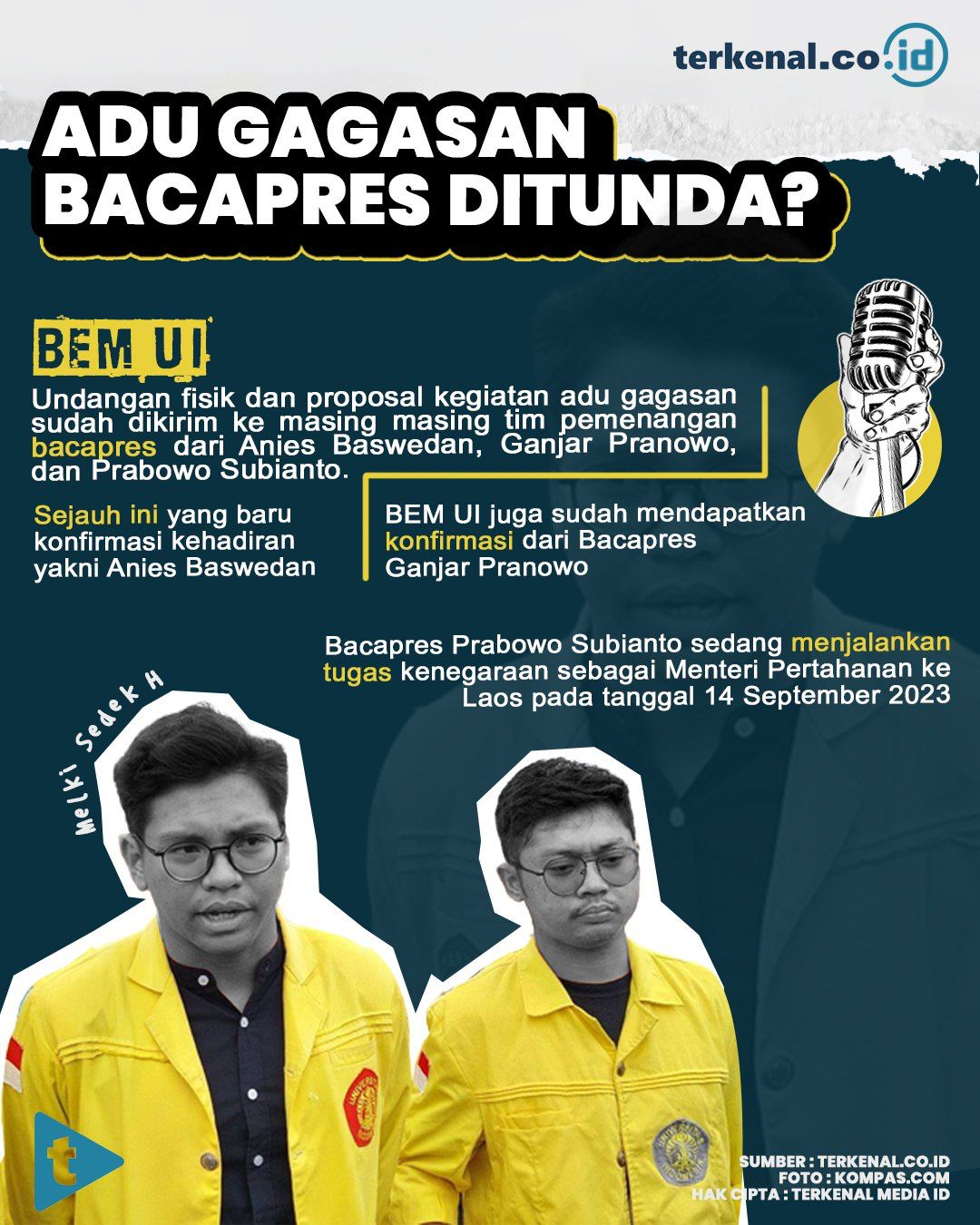 BEM UI Tunda Debat Gagasan BEM UI Tunda Debat Gagasan