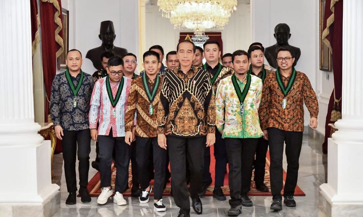 Pengurus PB HMI Ngadep ke Istana, Ini yang Dibahas! Pengurus PB HMI Ngadep ke Istana, Ini yang Dibahas!
