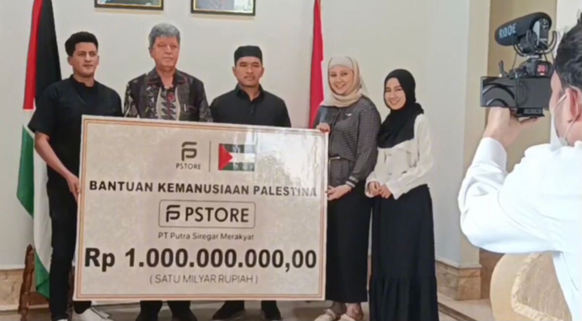 Masyallah! Bos PS Store Putra Siregar Donasikan Rp1 M untuk Warga Palestina Masyallah! Bos PS Store Putra Siregar Donasikan Rp1 M untuk Warga Palestina