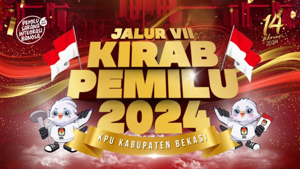 Simak! Ini Rute Kirab Pemilu Tahun 2024 KPU Kabupaten Bekasi Simak! Ini Rute Kirab Pemilu Tahun 2024 KPU Kabupaten Bekasi