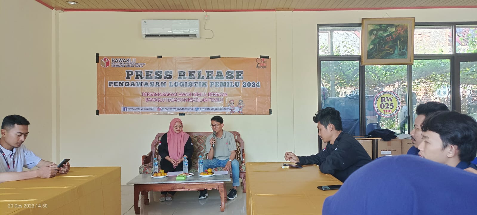 Mantap! Panwascam Medan Satria Gelar Diskusi Tahapan Kampanye Pemilu 2024 Mantap! Panwascam Medan Satria Gelar Diskusi Tahapan Kampanye Pemilu 2024