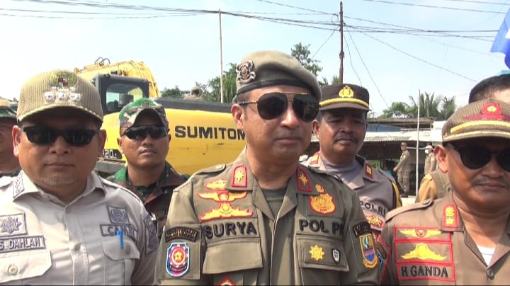 Satpol PP Akan Koordinasi dengan Provinsi Soal Galian C Ilegal di Cibarusah Bekasi Satpol PP Akan Koordinasi dengan Provinsi Soal Galian C Ilegal di Cibarusah Bekasi