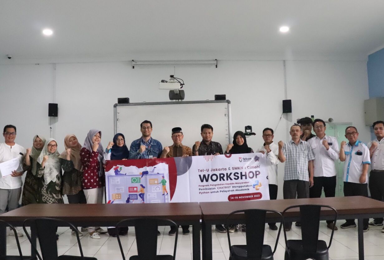Mantap! Telkom University Jakarta Gelar Pengabdian Masyarakat di SMKN 1 Cimahi Mantap! Telkom University Jakarta Gelar Pengabdian Masyarakat di SMKN 1 Cimahi