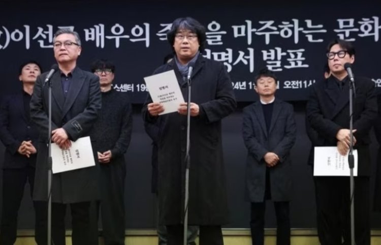 Sejumlah Seniman di Korsel Minta Penyelidikan Kematian Lee Sun Kyun Diusut Sejumlah Seniman di Korsel Minta Penyelidikan Kematian Lee Sun Kyun Diusut