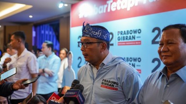 Suara Prabowo-Gibran Diklaim Sudah 65 Persen di Jawa Barat Suara Prabowo-Gibran Diklaim Sudah 65 Persen di Jawa Barat