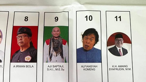 Simak! Ini Profil Komedian Komeng yang Viral di Foto Kertas Suara DPD RI Ternyata Alumni HMI Simak! Ini Profil Komedian Komeng yang Viral di Foto Kertas Suara DPD RI Ternyata Alumni HMI