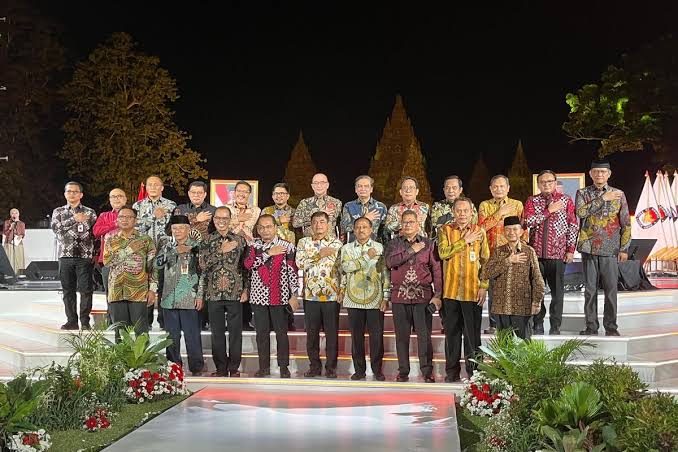 KPU Luncurkan Tahapan Pilkada Serentak 2024 di Prambanan KPU Luncurkan Tahapan Pilkada Serentak 2024 di Prambanan