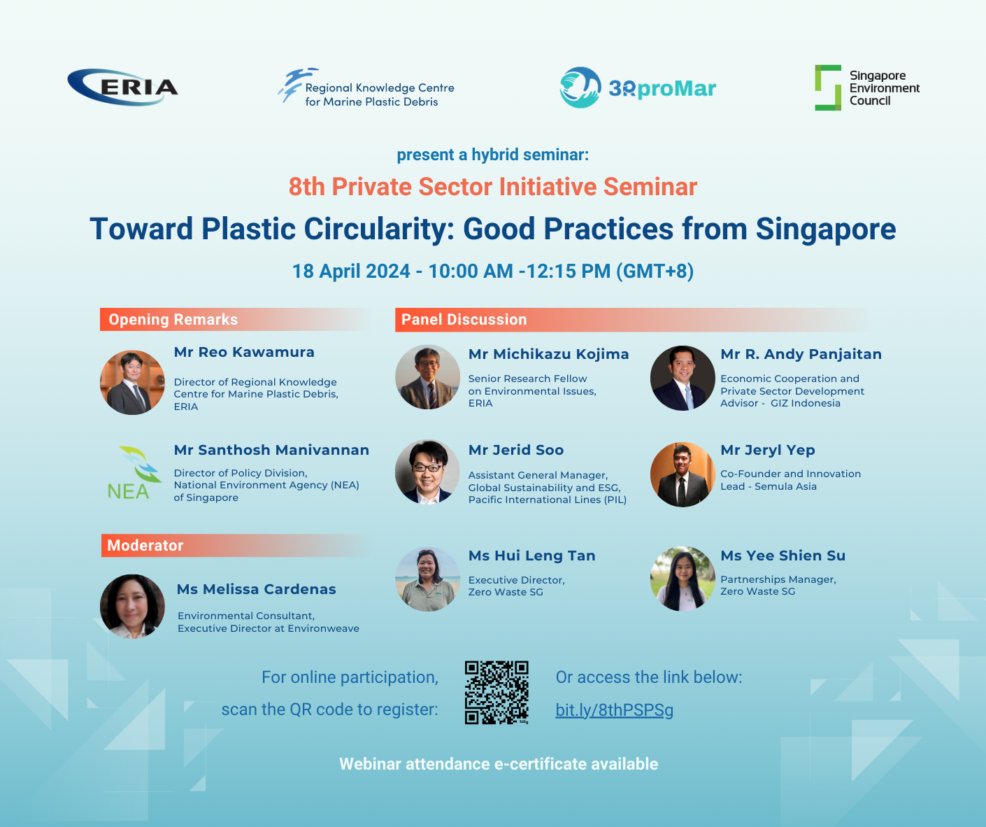 ERIA Unveils Singapore’s Leading edge Methods for Plastic Circularity at Upcoming Webinar ERIA Unveils Singapore’s Leading edge Methods for Plastic Circularity at Upcoming Webinar