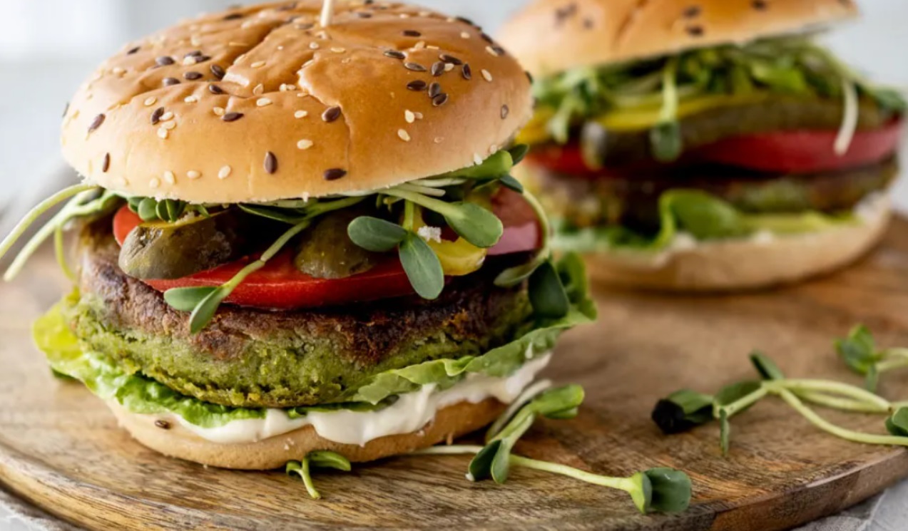 Burger Falafel Hijau – Resep Kuliner Burger Falafel Hijau – Resep Kuliner