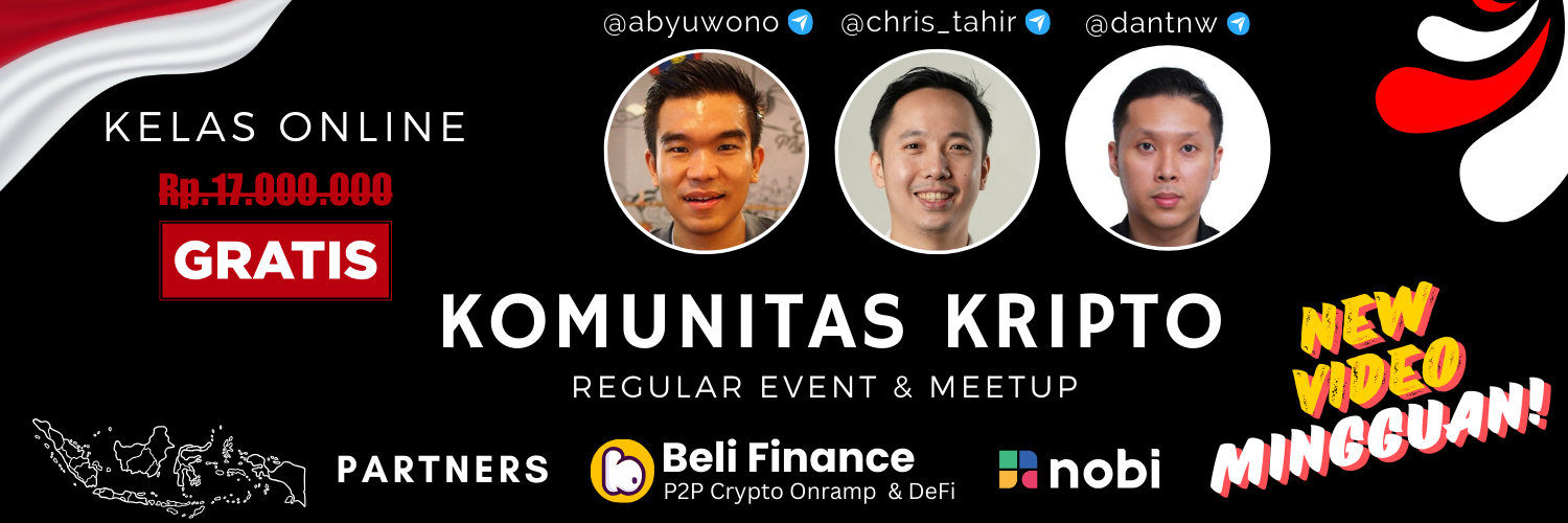 Heboh! Kelas Kripto On-line GRATIS dari CryptoWatch, Bikin Cuan Melambung 2-3x! Heboh! Kelas Kripto On-line GRATIS dari CryptoWatch, Bikin Cuan Melambung 2-3x!