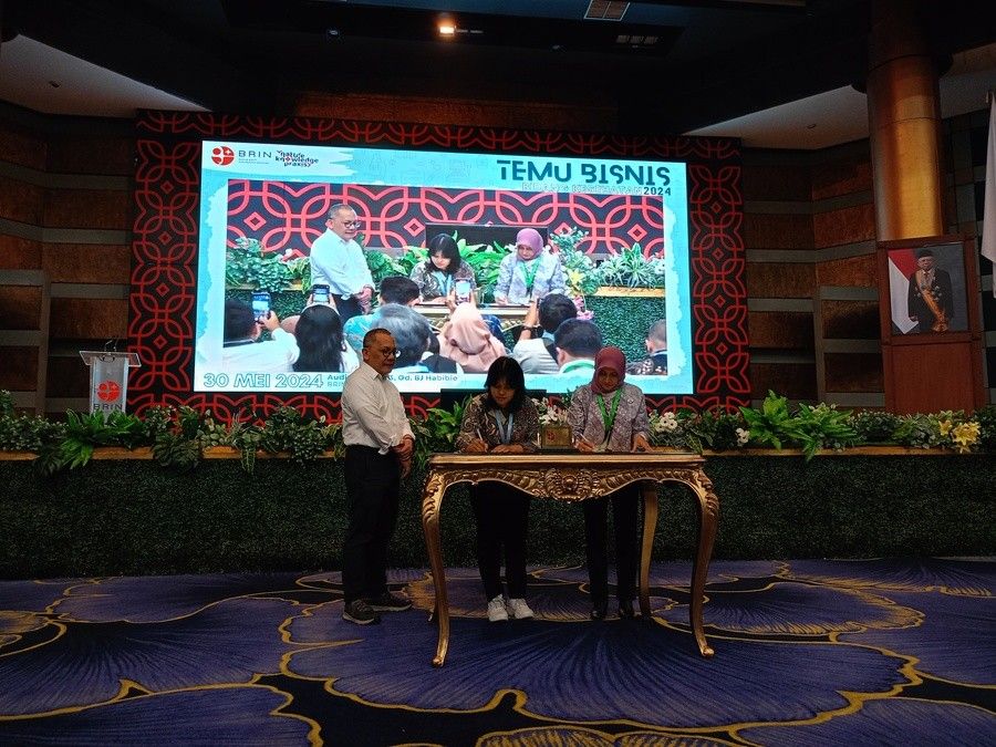 Penandatanganan MoU antara PT Technogis Indonesia dan BRIN Penandatanganan MoU antara PT Technogis Indonesia dan BRIN