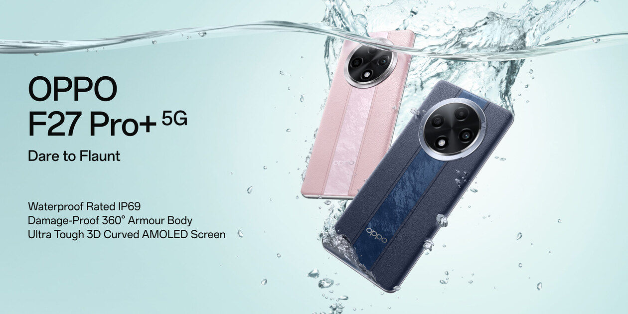Pembungkus Berita Harian: OPPO F27 Professional+ 5G Diluncurkan Pembungkus Berita Harian: OPPO F27 Professional+ 5G Diluncurkan