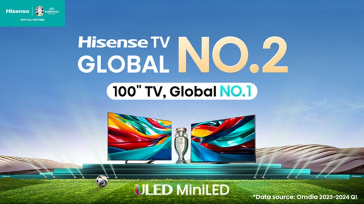 Hisense Mempertahankan Dominasi Pasar TV Global dengan Posisi Teratas Hisense Mempertahankan Dominasi Pasar TV Global dengan Posisi Teratas