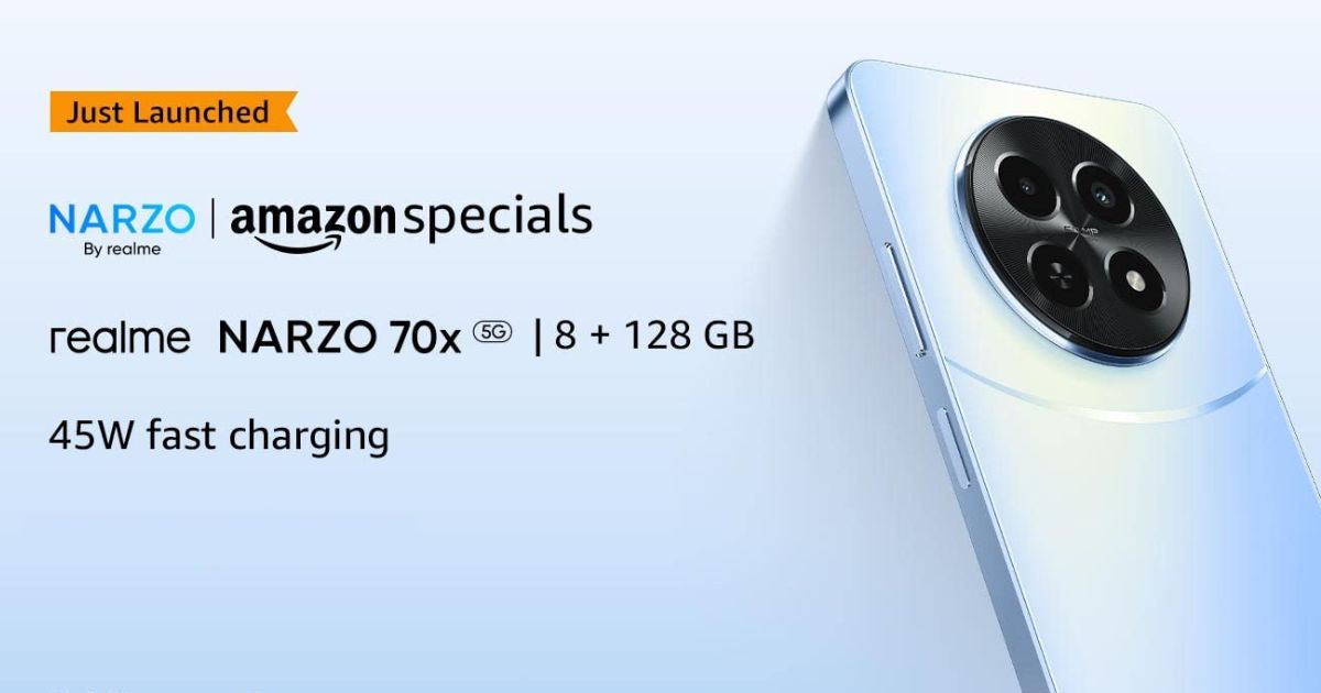 Varian Realme NARZO 70x 5G 8GB RAM Diluncurkan di India: Harga, Ketersediaan Varian Realme NARZO 70x 5G 8GB RAM Diluncurkan di India: Harga, Ketersediaan