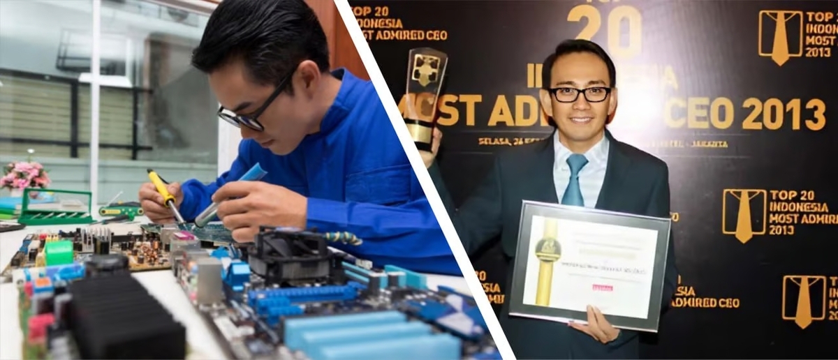 Hasnul Suhaimi: Dari Tukang Solder Jadi CEO Beromzet 18T Hasnul Suhaimi: Dari Tukang Solder Jadi CEO Beromzet 18T