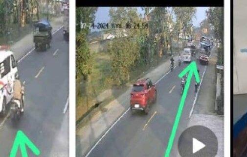 Waduh! Pemotor Wanita di Kebumen Terjatuh saat Nyalip Ambulans Waduh! Pemotor Wanita di Kebumen Terjatuh saat Nyalip Ambulans
