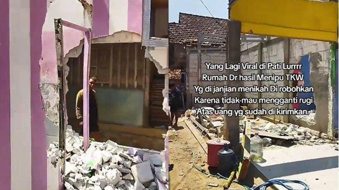 Viral! TKW di Pati Robohkan Rumah Pacar Viral! TKW di Pati Robohkan Rumah Pacar