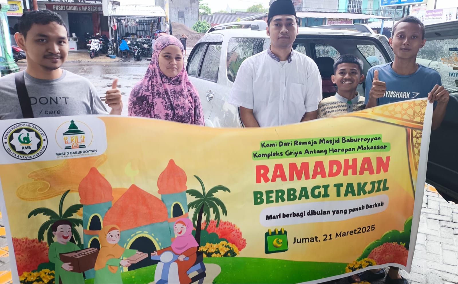 Remaja Masjid Baburroyyan Griya Antang Harapan Makassar Berbagi Takjil Remaja Masjid Baburroyyan Griya Antang Harapan Makassar Berbagi Takjil