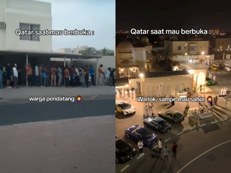 Perbedaan Warga Asli dan Pendatang Buka Puasa di Qatar Perbedaan Warga Asli dan Pendatang Buka Puasa di Qatar